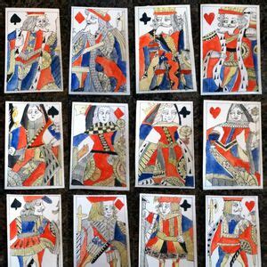 tudor replica deck of cards|David James Binns .